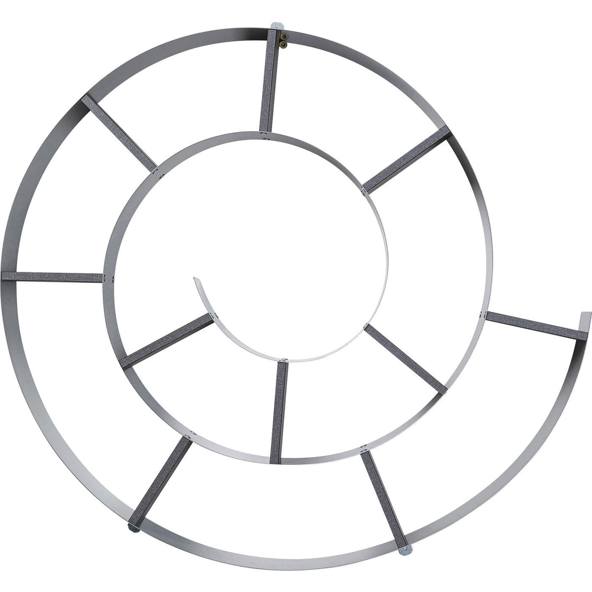 Kare Design Wandplank Snail zilver