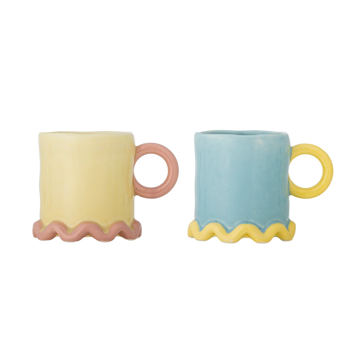 Bloomingville - Polly Becher, 350 ml, multi (2er-Set)