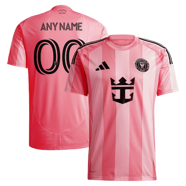 Inter Miami CF adidas 2025 Euforia Replica Custom Jersey - Light Pink