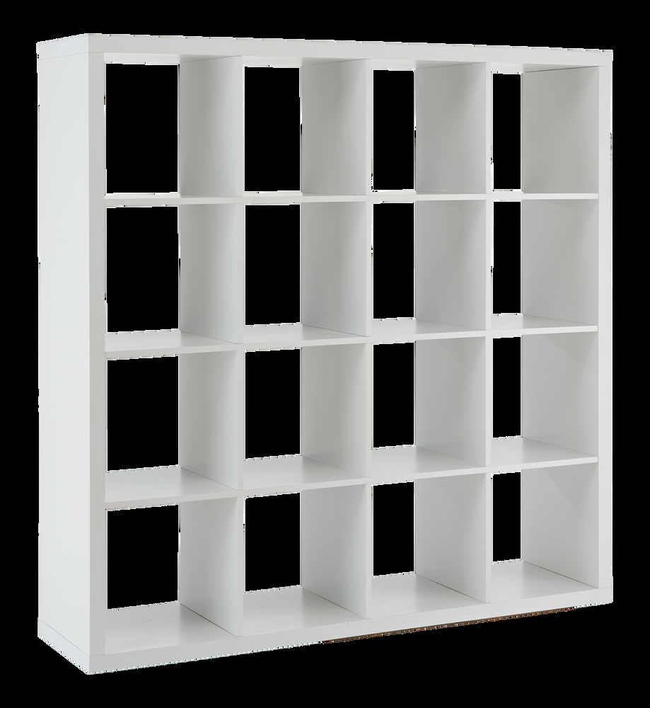 CANVAS Wilmer 16-Cube Organizer, White