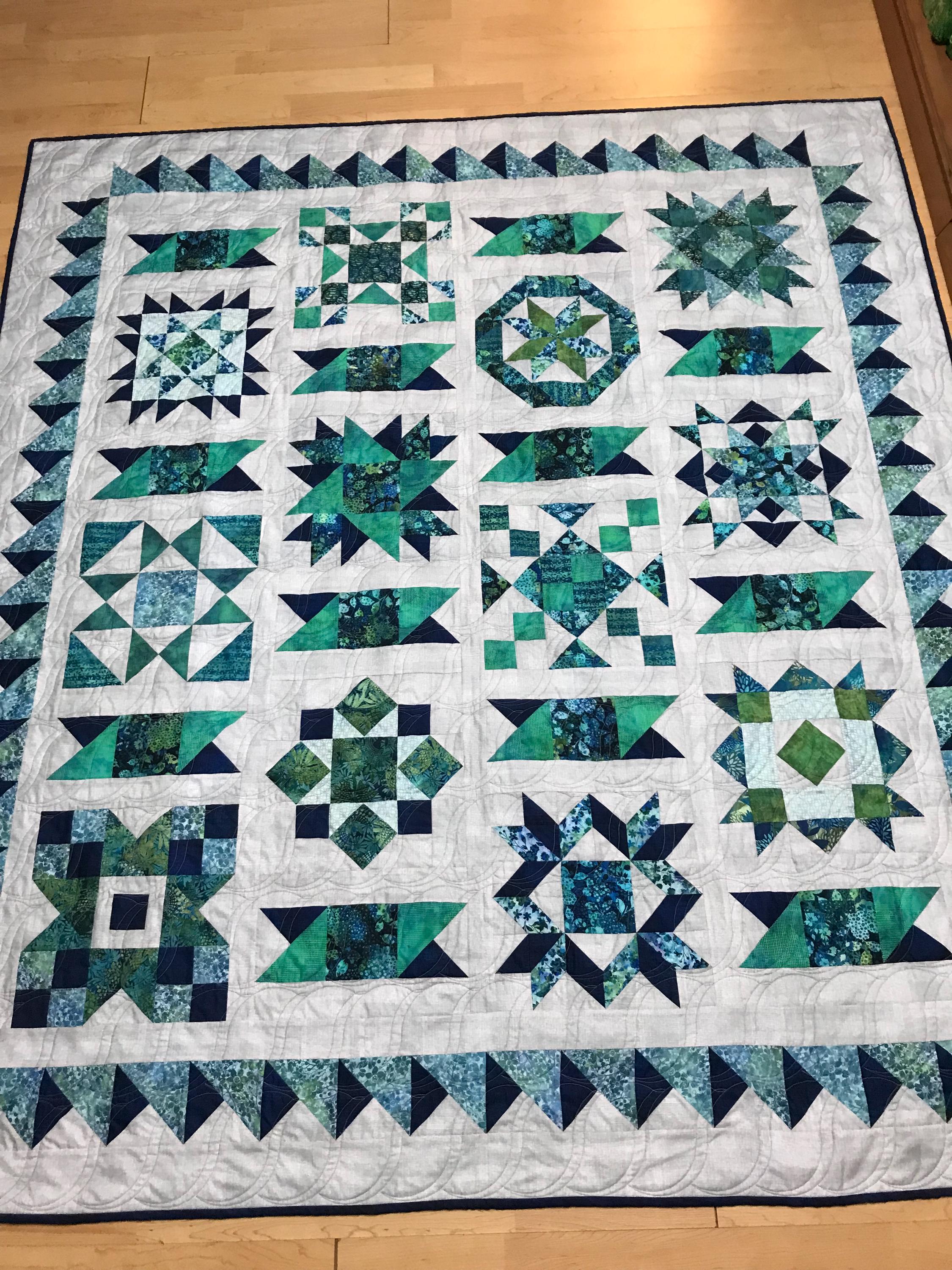 Simply Alluring Sampler Quilt