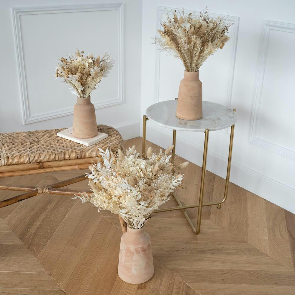 - Bouquet fleurs séchées Côme S