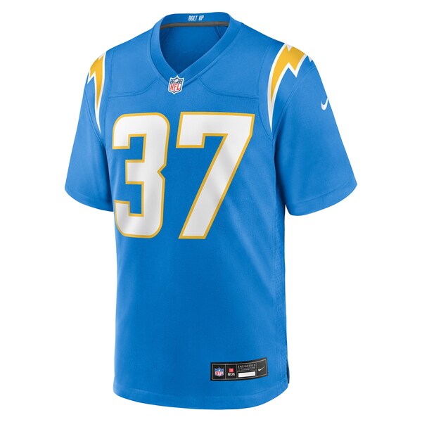 Jordan Oladokun Los Angeles Chargers Nike Team Game Jersey -  Powder Blue