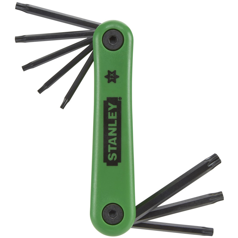 Jeu de clés Torx T9 - T40 8 pièces STANLEY
