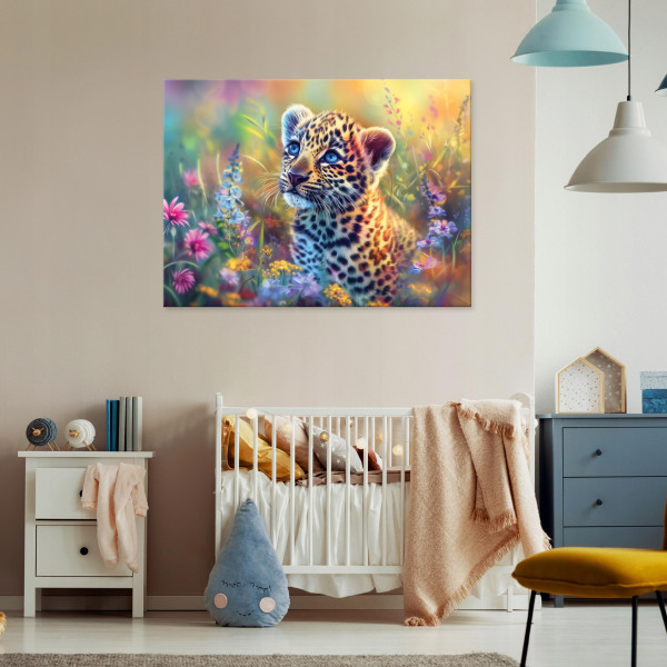 Obraz Zwierzęta Kolorowy Na Płótnie Dla Dzieci 60x40