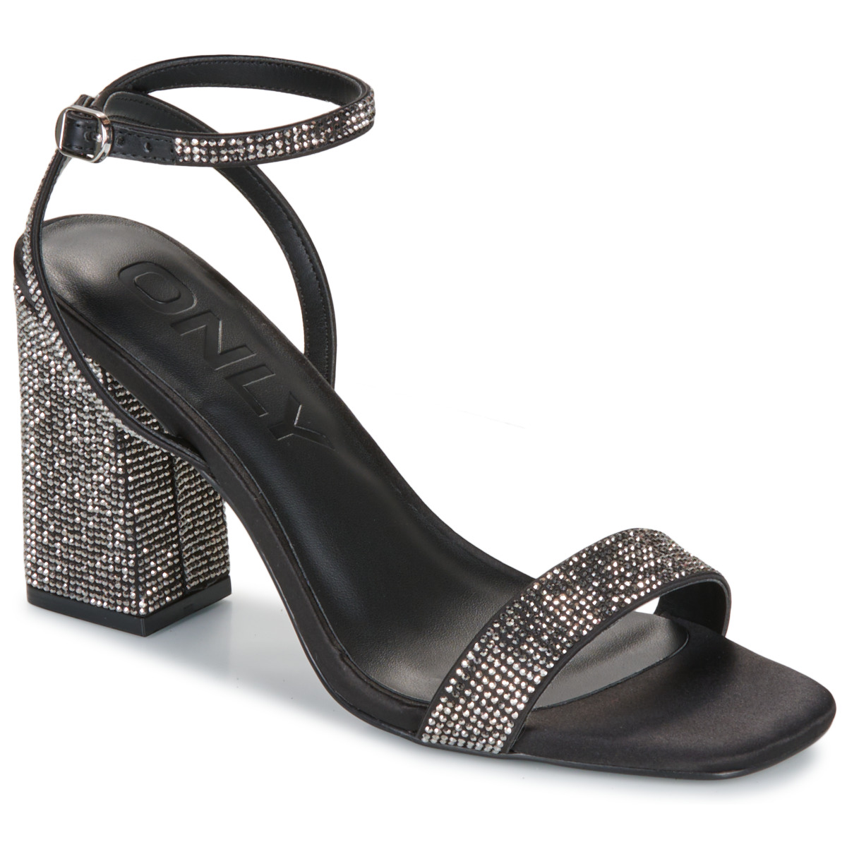 Only - ONLALYX-28 BLING HEELED SANDAL - Black