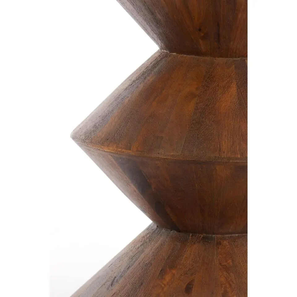 Bijzettafel Larus - Hout - &Oslash;40cm