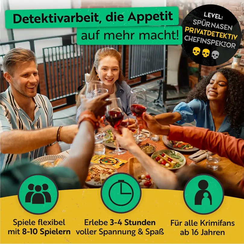 Party-Spiel Gourmet Criminelle