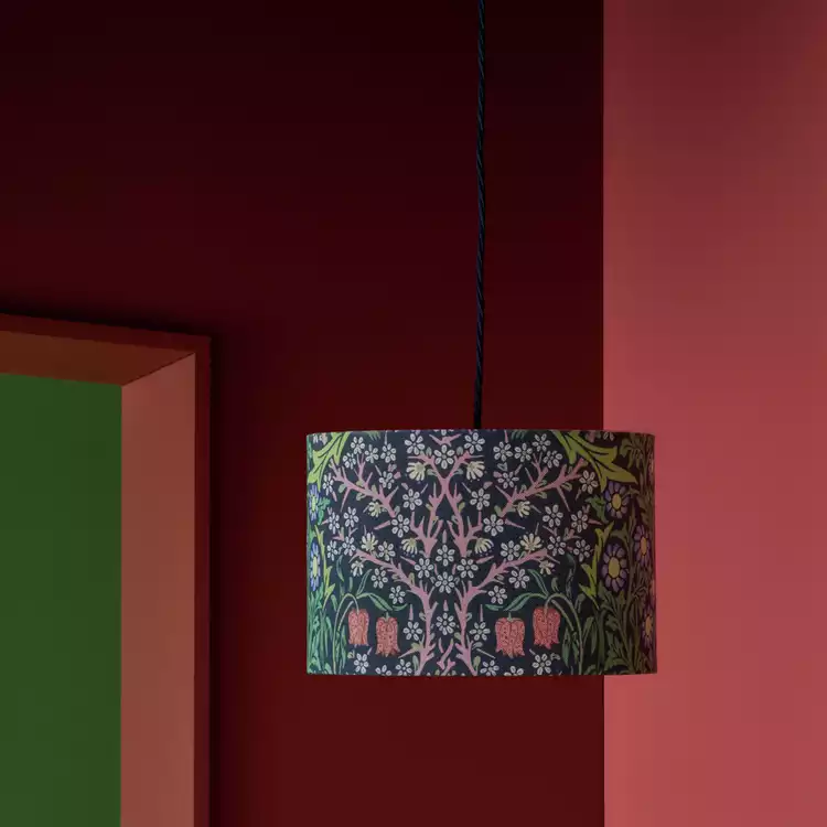 Habitat x Morris & Co. Blackthorn Lampshade - 30cm