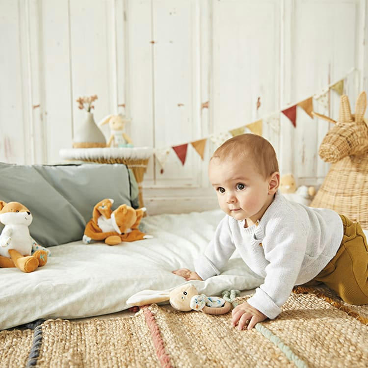 - Peluche renard Léonard Les Fripons (25 cm)