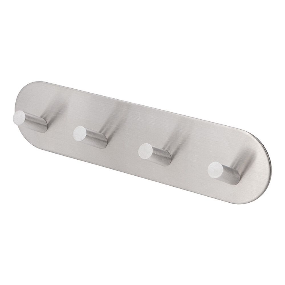 KROK CAMARGUE 4 KROKER 192X50X30MM BØRSTET KROM
