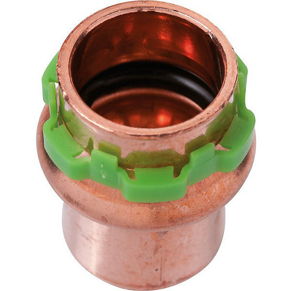 Bouchon cuivre rond à sertir - Femelle - Diamètre 14 mm - Aalberts Integrated Piping Systems