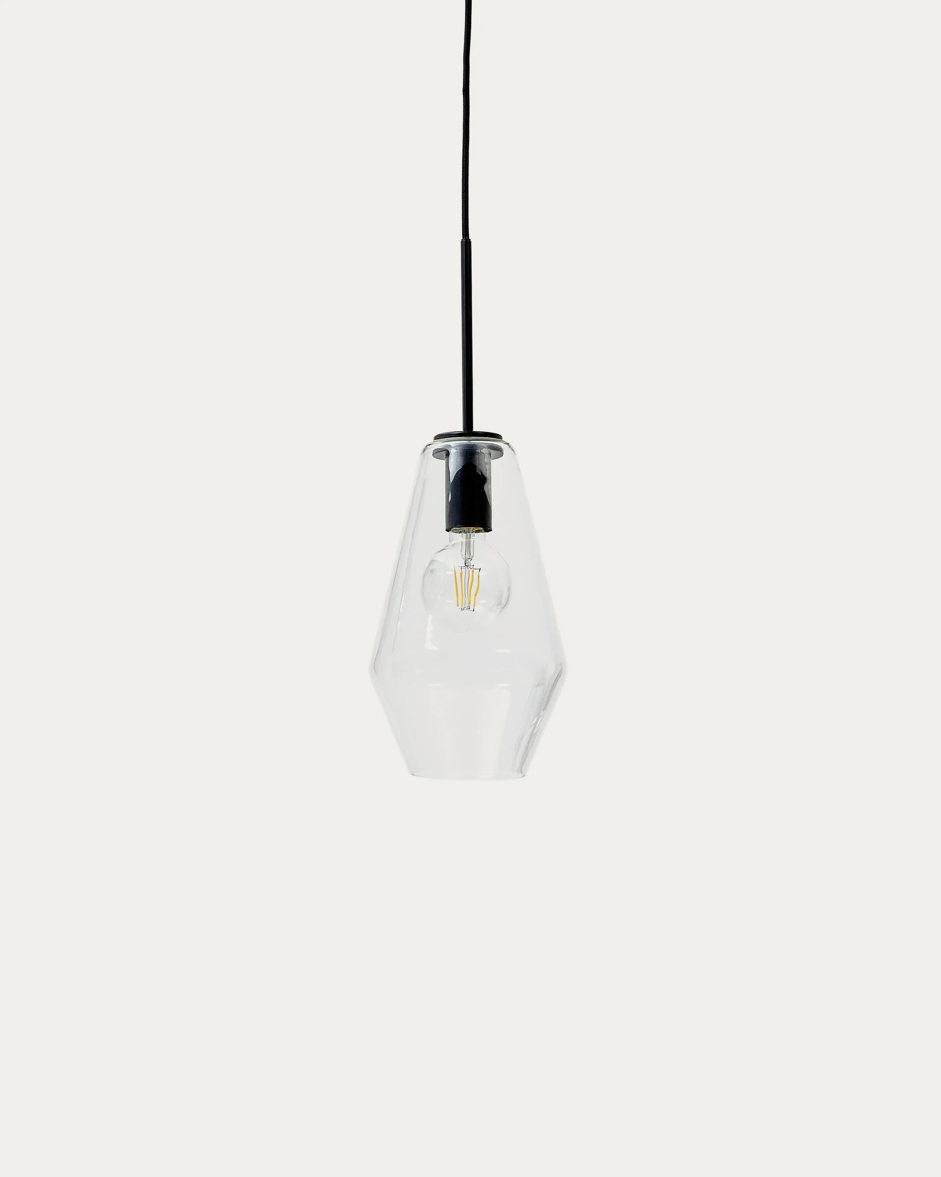 Mao glass ceiling lamp Ø 17 cm