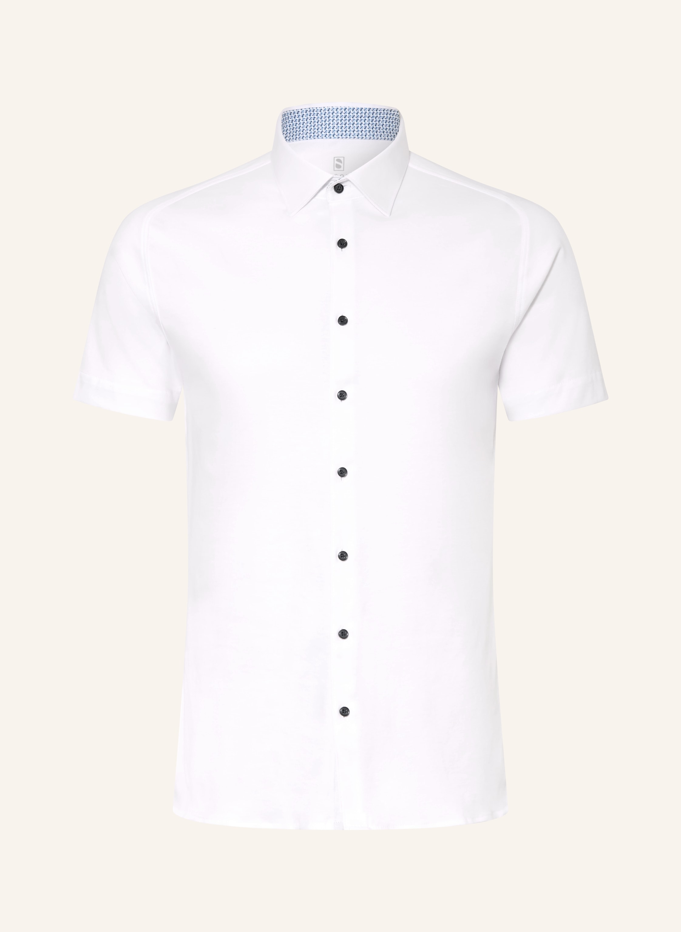 DESOTO Kurzarm-Hemd Slim Fit aus Jersey