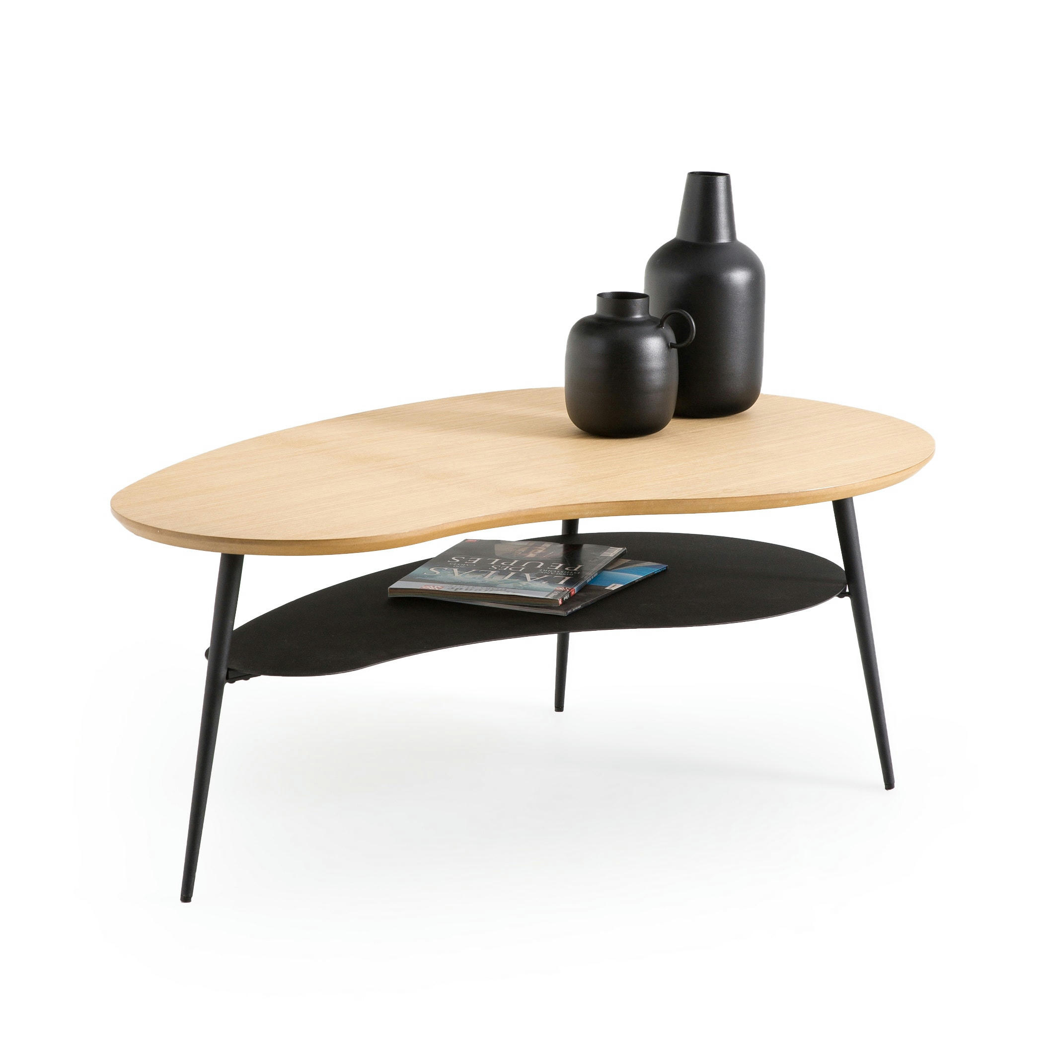 Table basse double plateau, Matacou