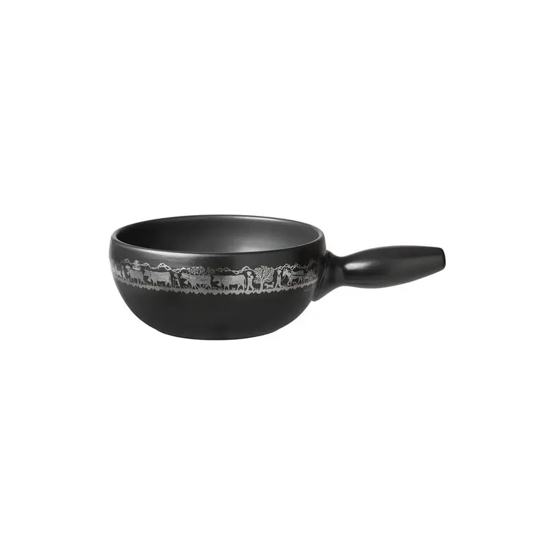 Fondue Caquelon Alpaufzug