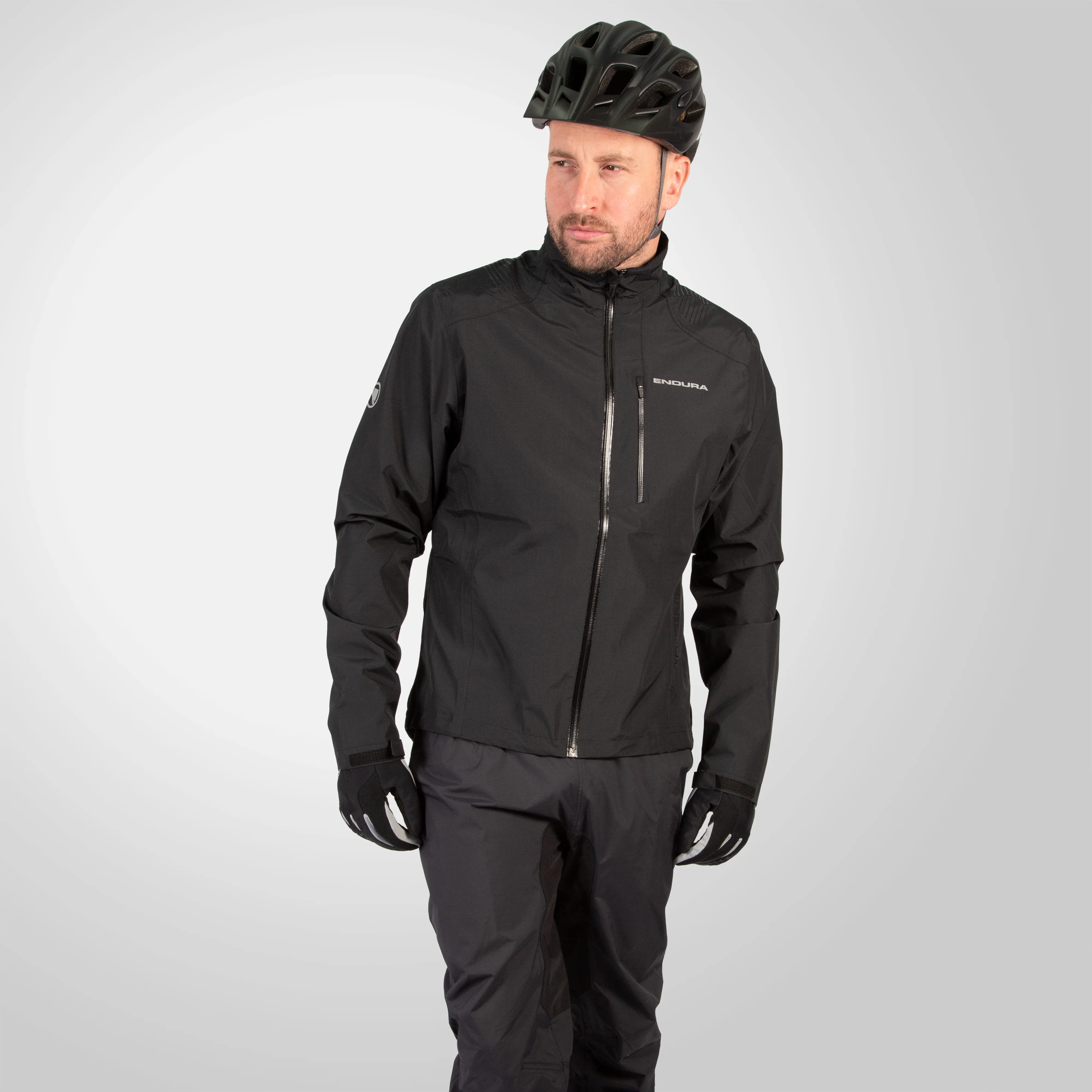 Men's Hummvee Waterproof Jacket - Black