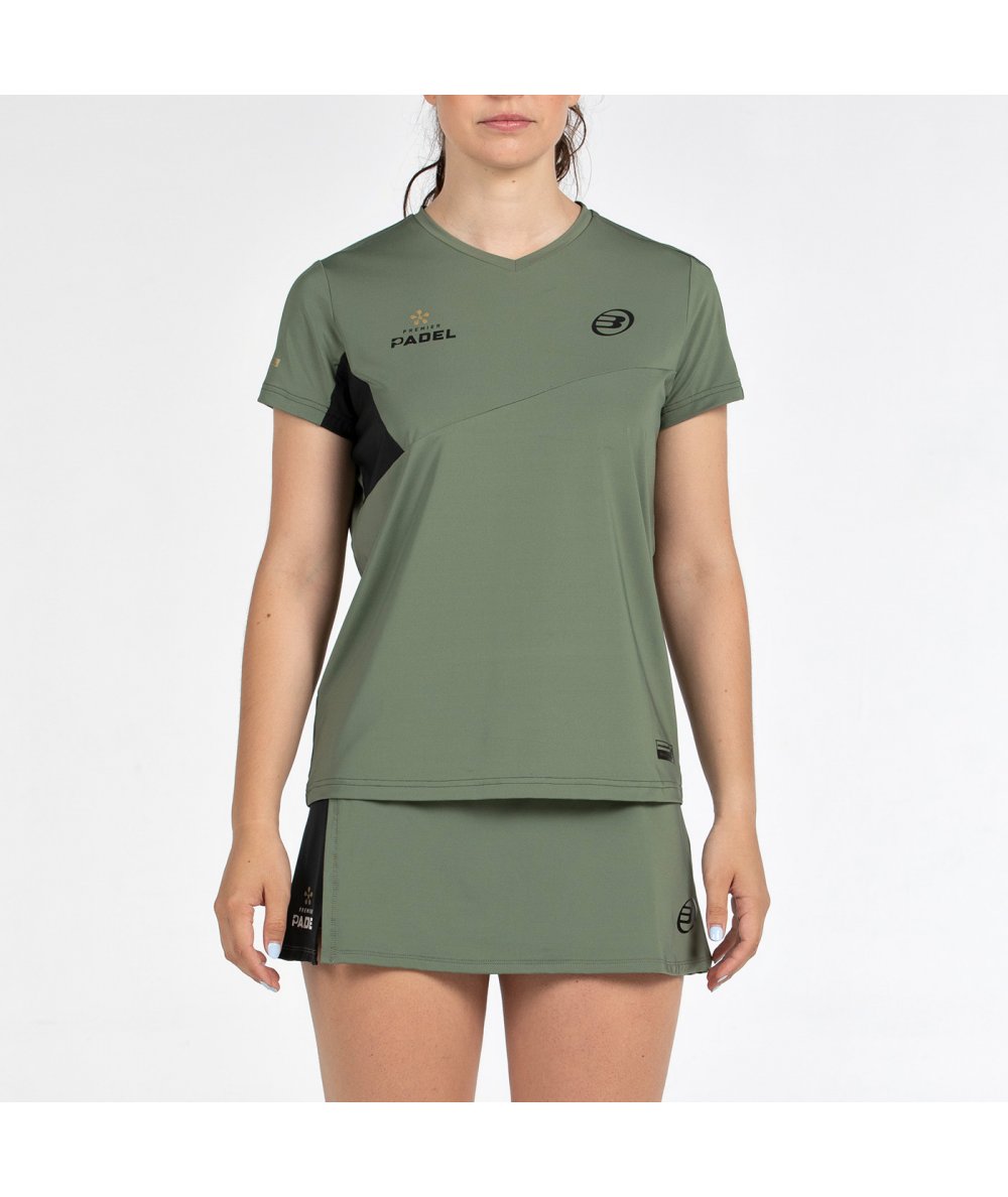 CAMISETA BULLPADEL PAMPAN KAKI