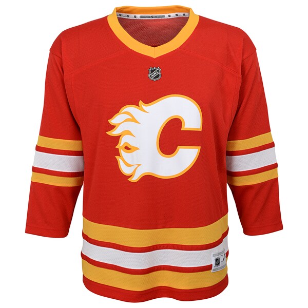 Calgary Flames Preschool Home Replica Blank Jersey - Red