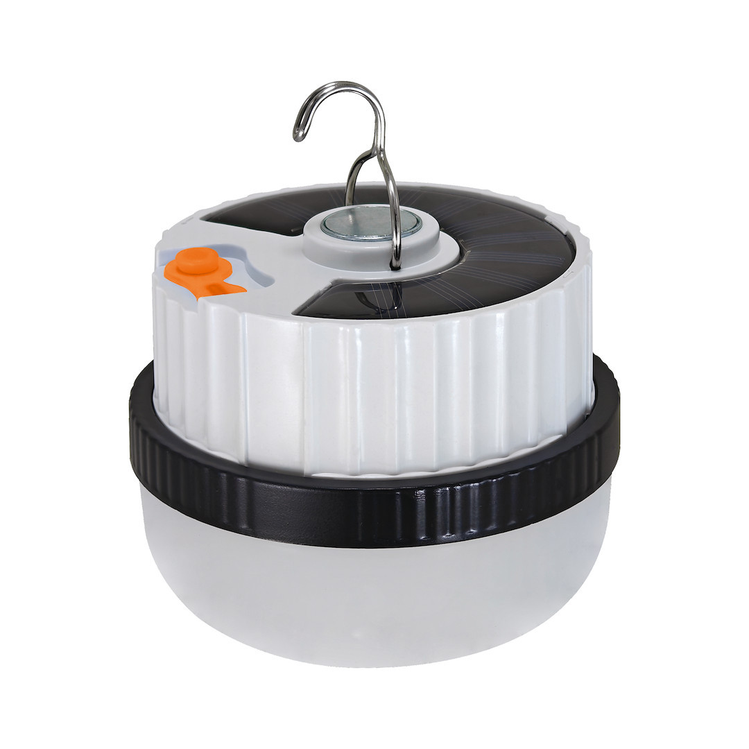 Lampka solarna przenośna neutralna barwa LED 10W akumulator USB Eko-Light
