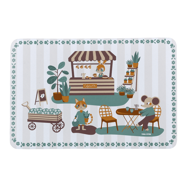 LUGAR AMERICANO 45 CM X 30 CM FEIRA DOS BICHOS
