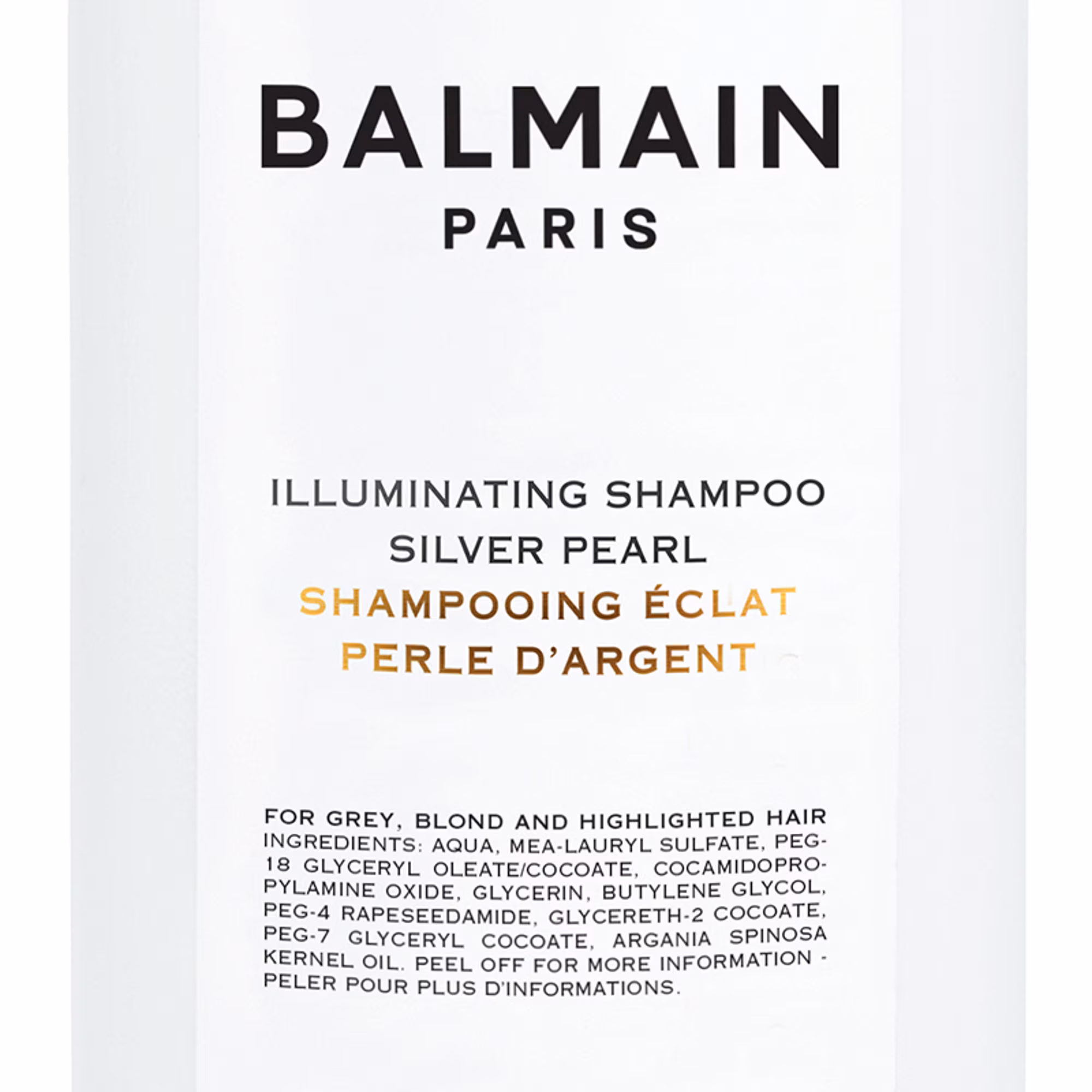 CAREShampooing éclat perle d'argent