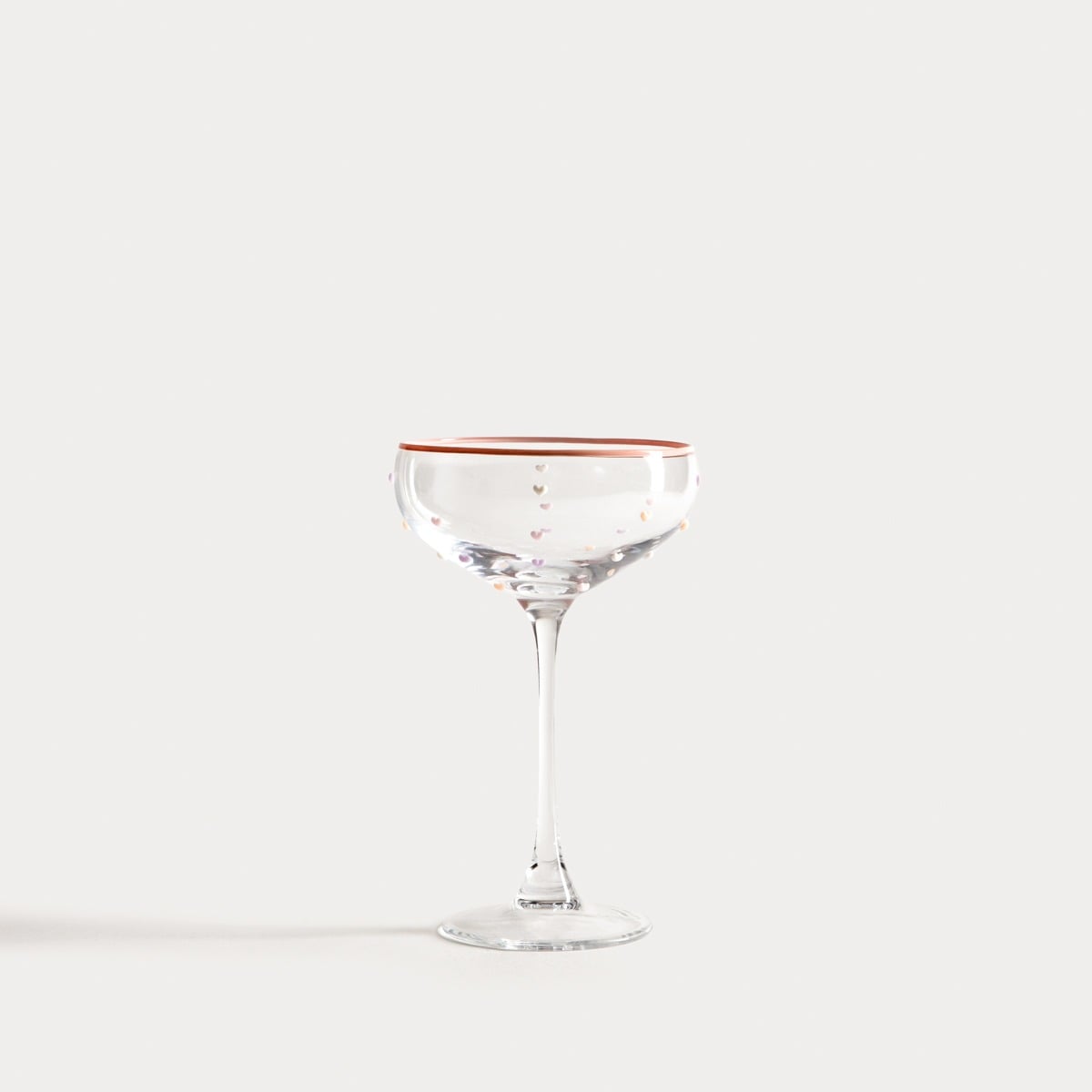 Kieliszek AMANTI w serduszka na martini 0,2 l
