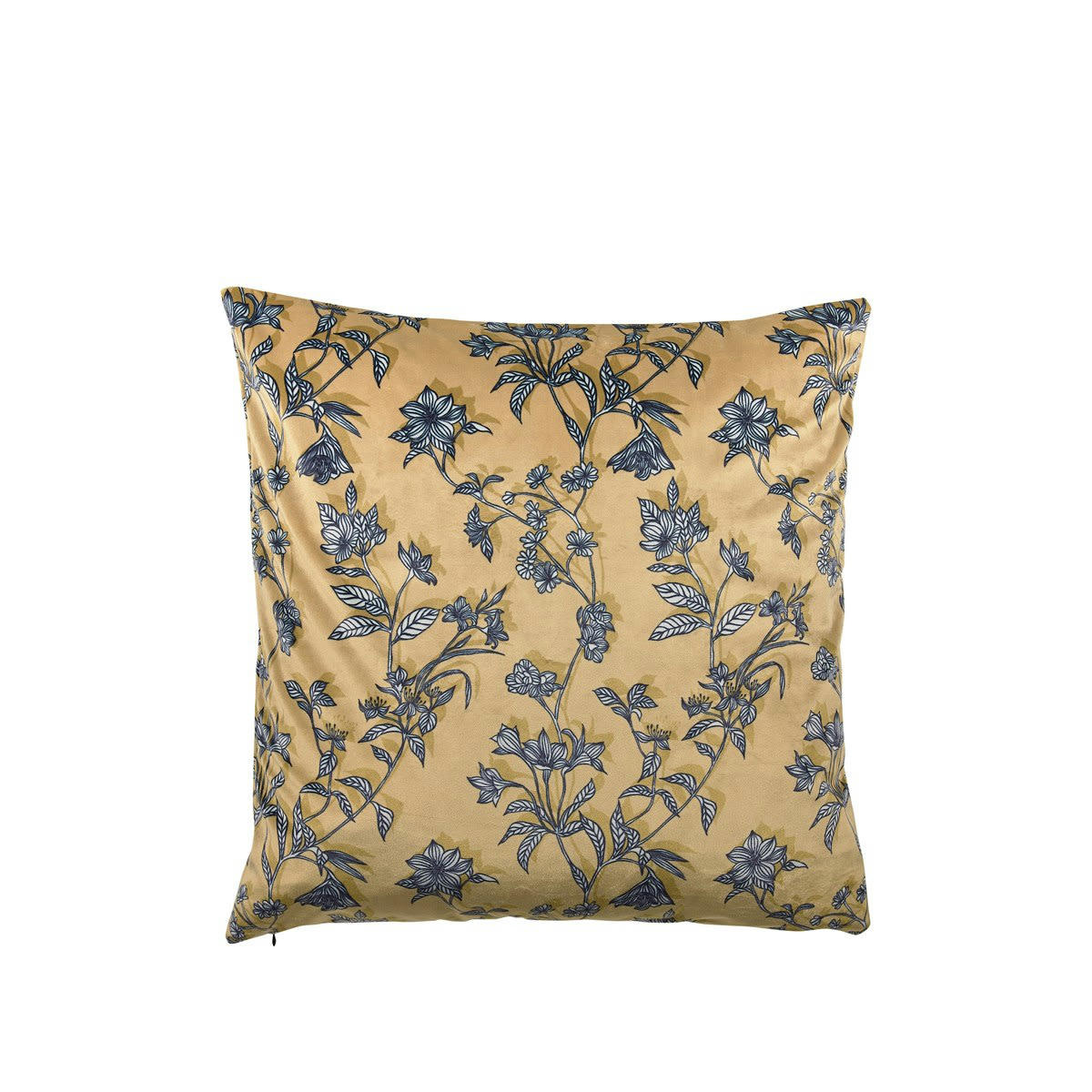 SHADOW FLOWER - Coussin floral  en Coton Or