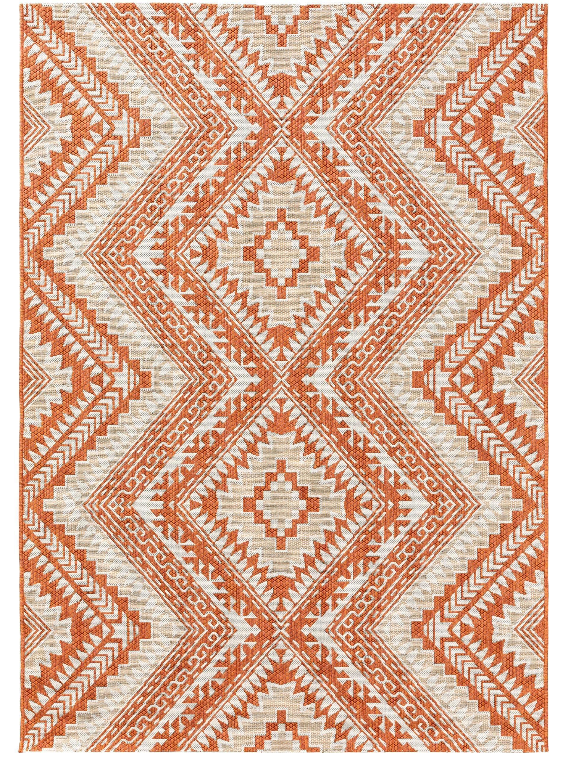 CLEO - Tapis d'extérieur & intérieur orange 200x300