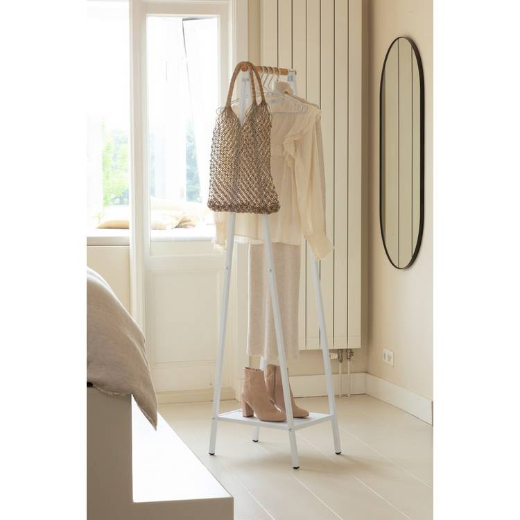 Brabantia Linn Compact Clothes Rail with Shelf - White