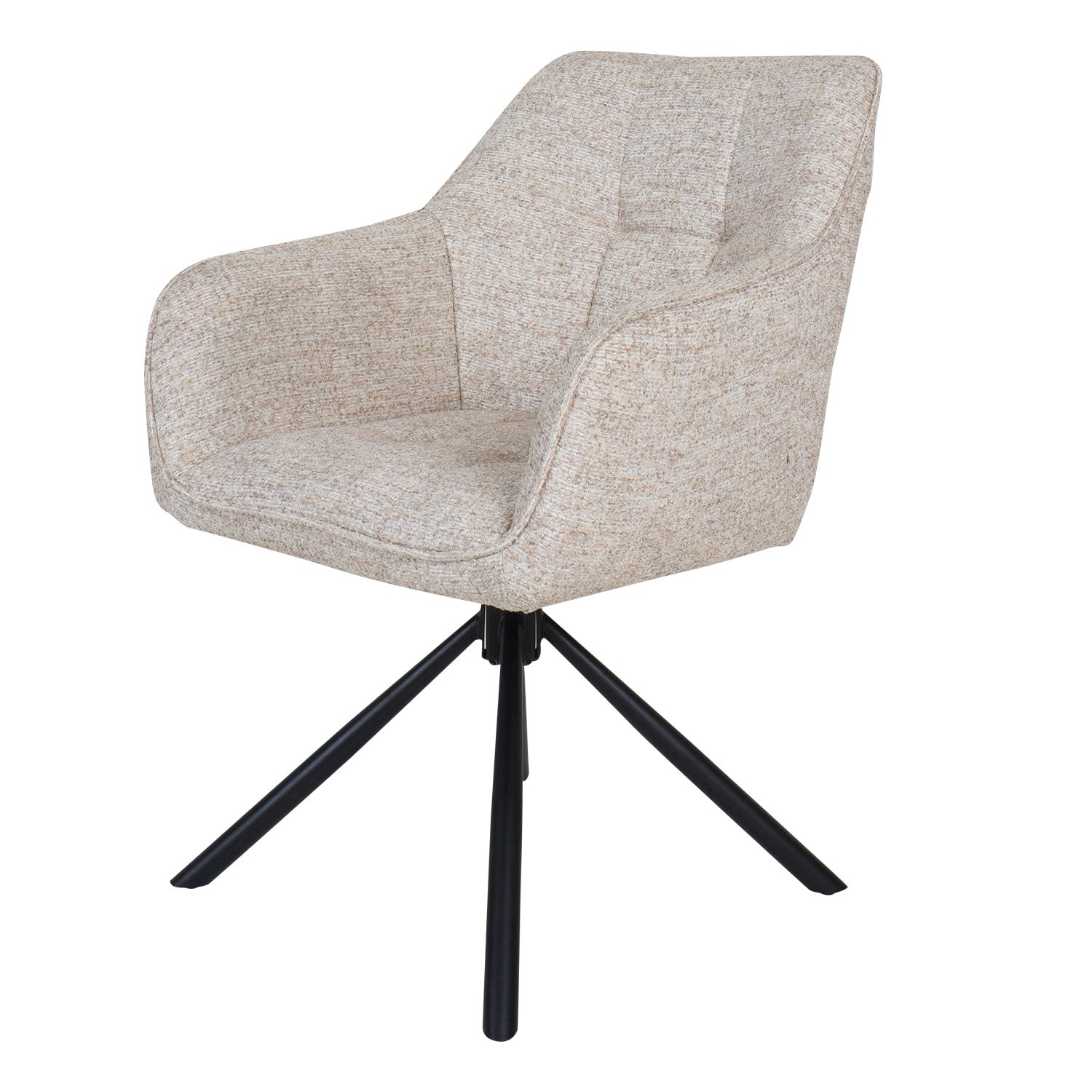 Home67 - Eetkamerstoel Chris - Beige 5