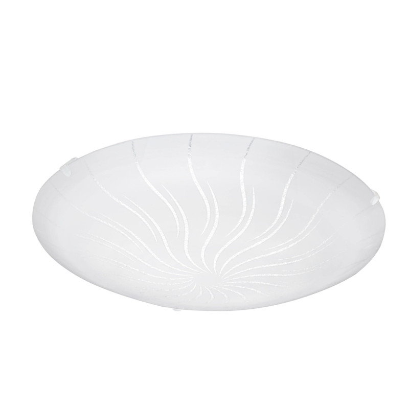 Plafonnier LED Margitta 1 blanc Ø 31,5 cm 3 x 3,6 W EGLO