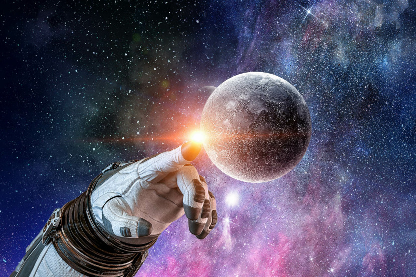 Fototapeta Do Salonu Abstrakcyjny Kosmos 3D 90x60cm