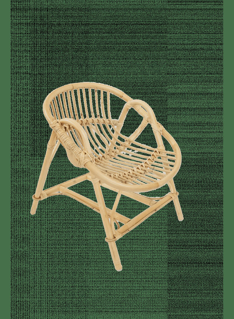 JAHE - Fauteuil enfant, en rotin naturel