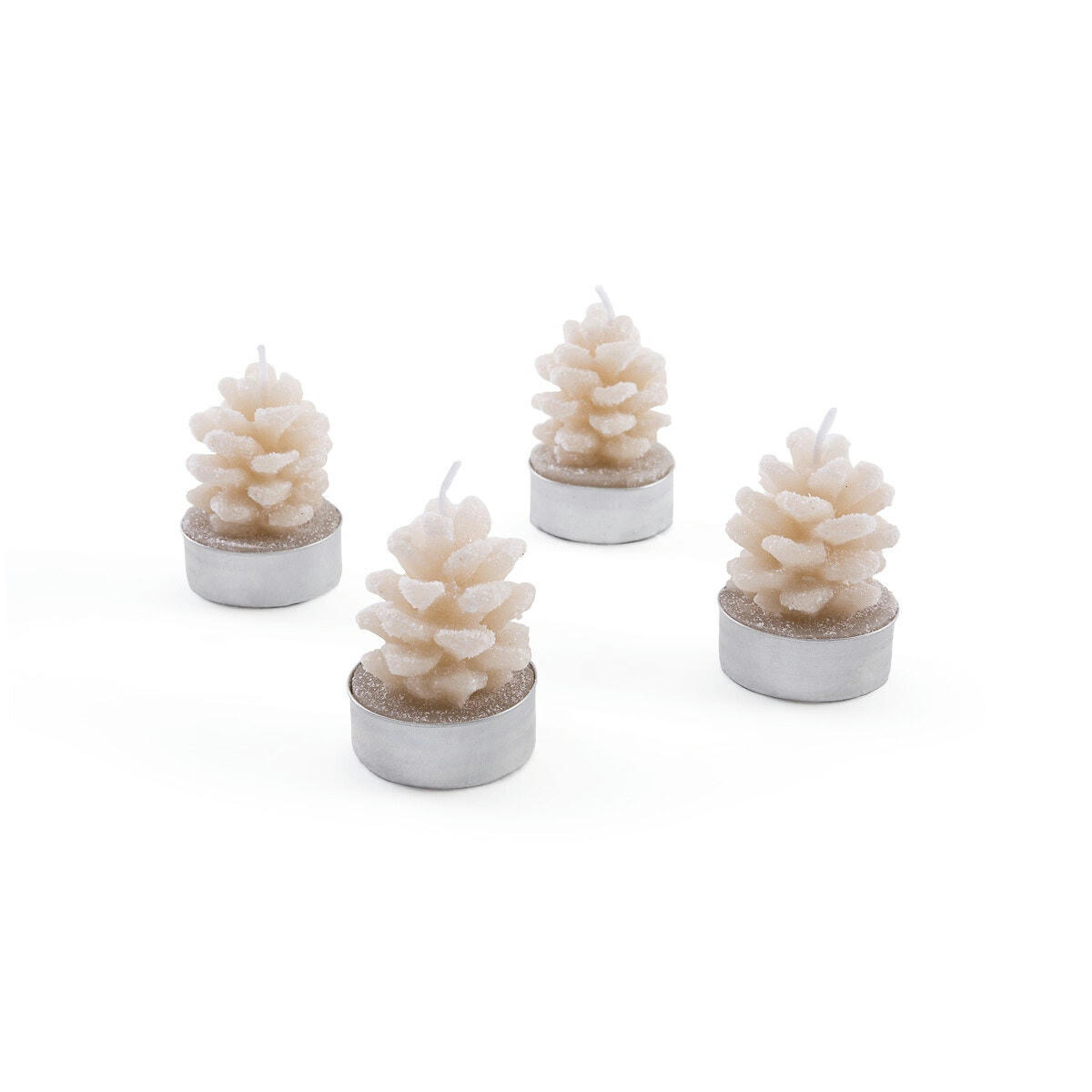 Lot de 4 bougies, Caspar