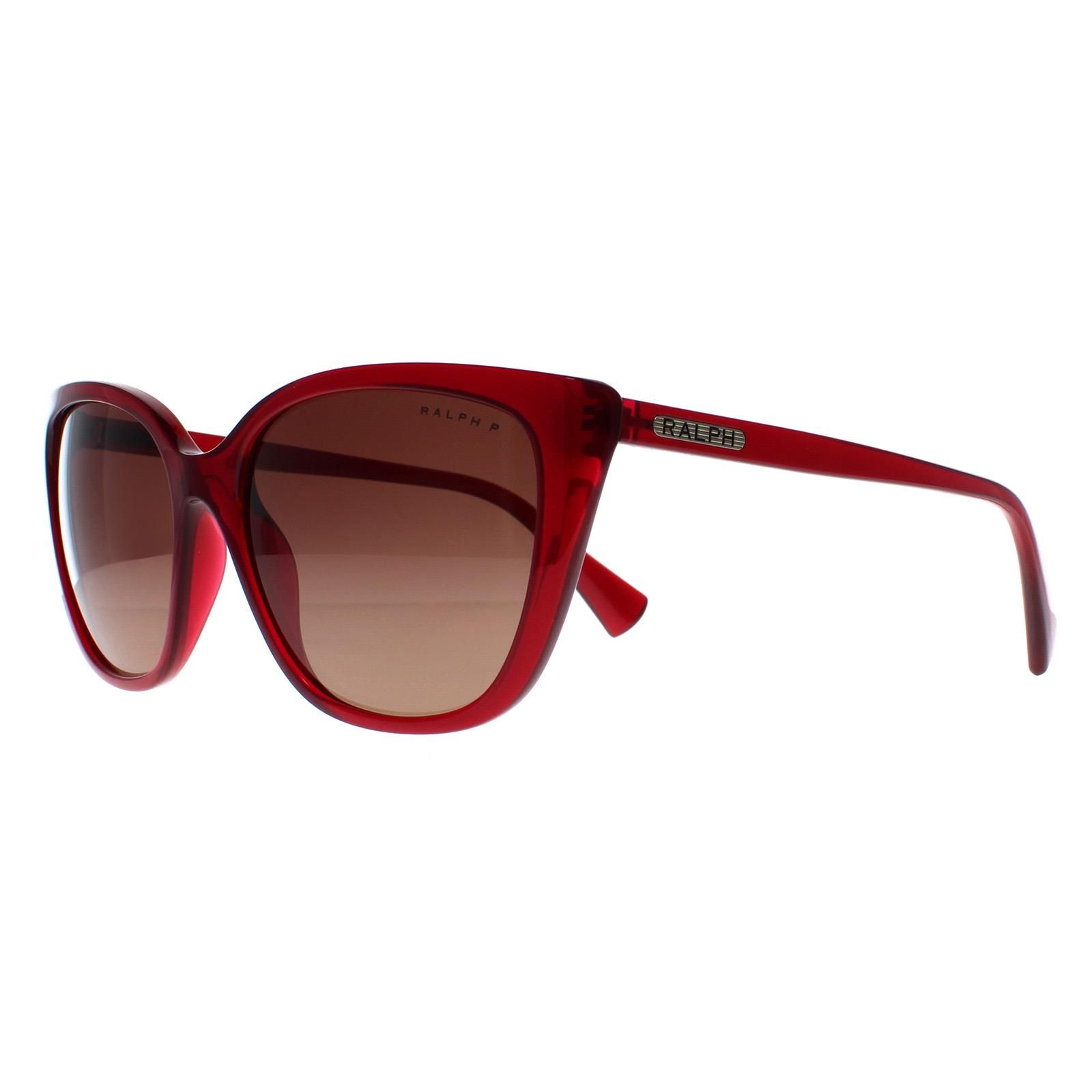 Ralph by Ralph Lauren Butterfly Transparent Bordeaux Light Brown Gradient Polarized RA5274