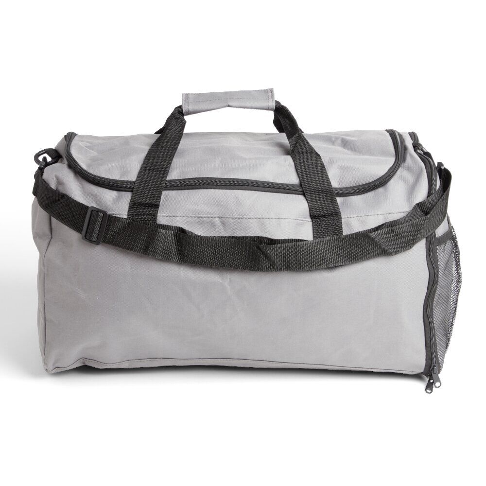Sac de sport 40L gris et noir 56x26xH30cm