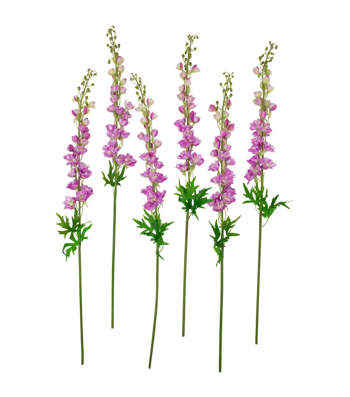 Northlight 40 Magenta Delphinium Stems 6ct