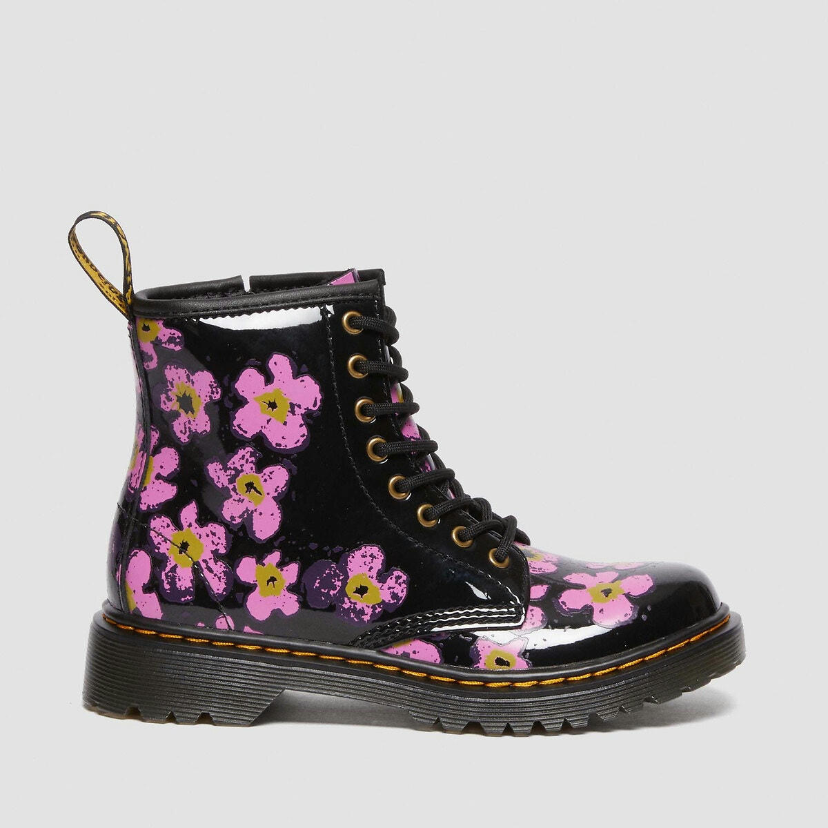 Boots en cuir vernis 1460 J