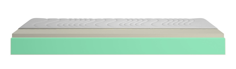 Materac piankowy 70x200 cm Pianka HR44   Pianka VISCO 16cm H2 Średni