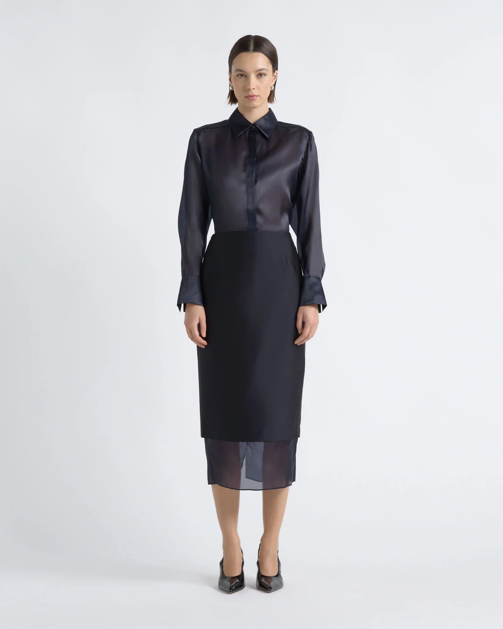 Silk Organza Shirt