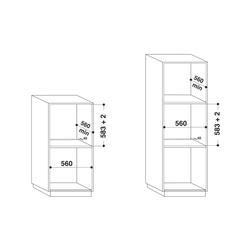 Four Multi Aria encastrable 71 L INDESIT