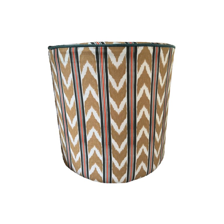 Catchii Poef Edgy Ikat- katoen - Ø 46cm