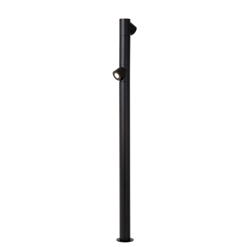 Borne extérieure LED Ibamba noire 2 x 6 W LUCIDE
