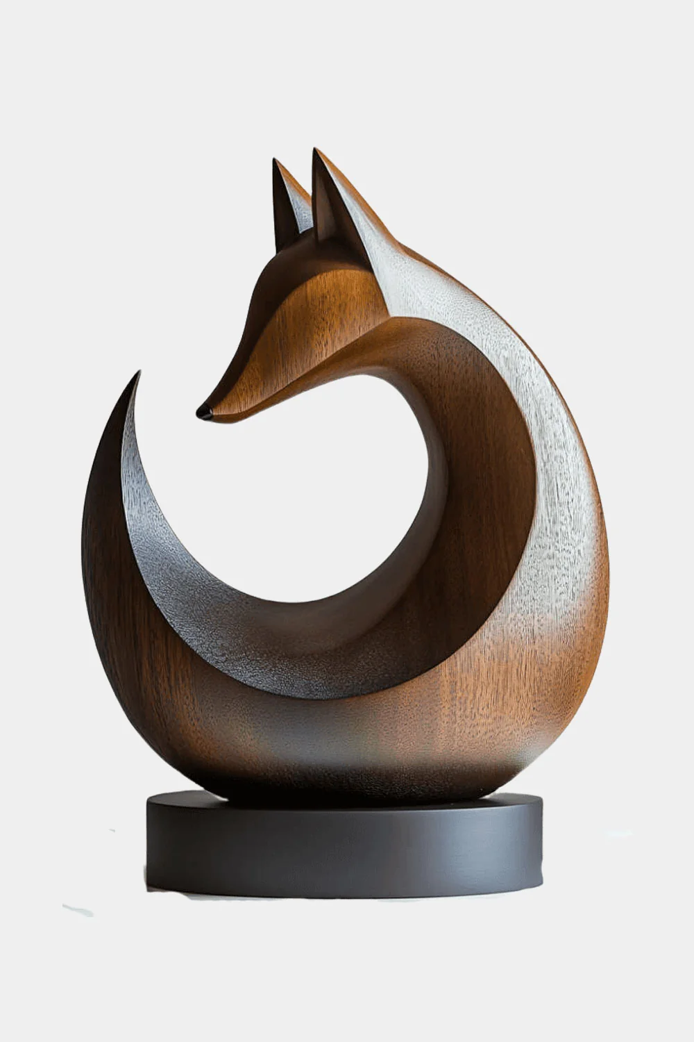 Fox Wood Sculpture #WA085