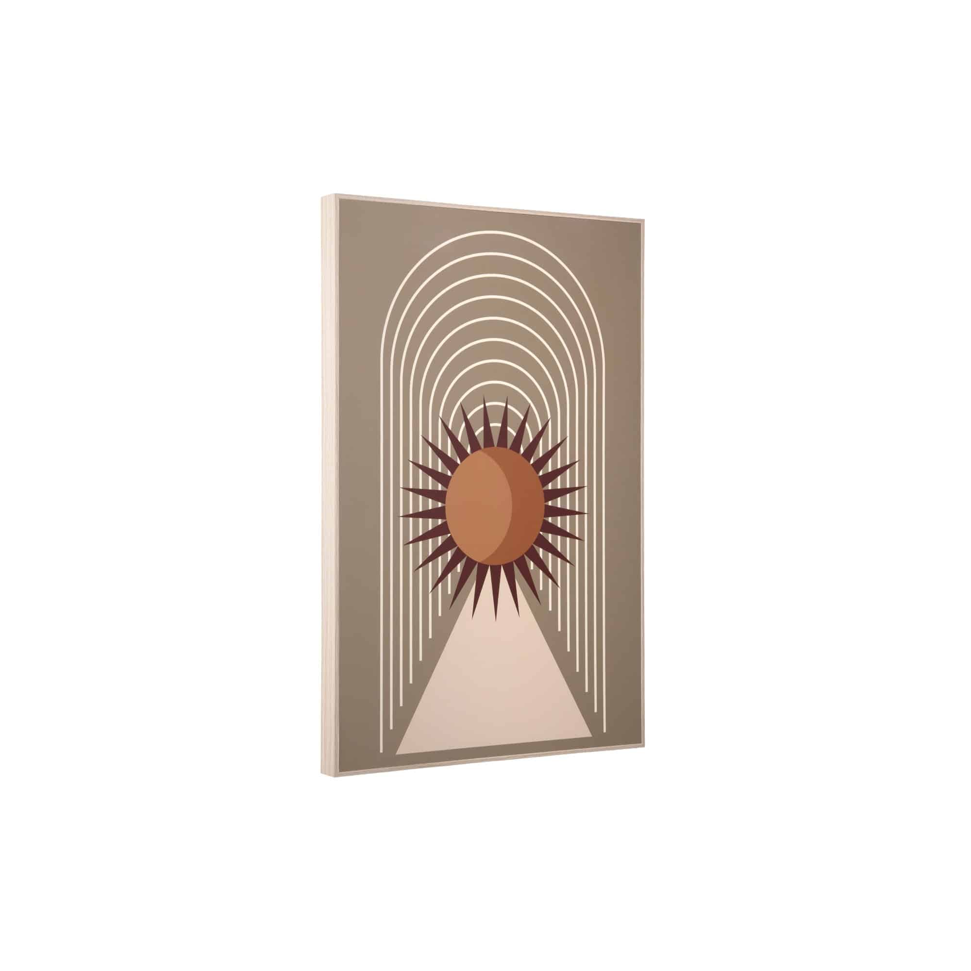 Present Time wanddecoratie Arco Sol - multicolor - 3x40x60cm