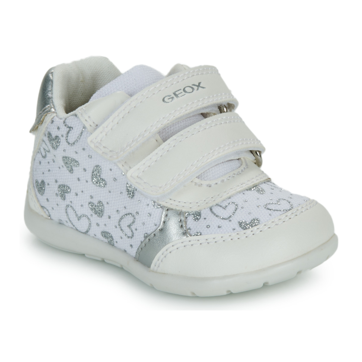 Geox - B ELTHAN GIRL - White / Silver