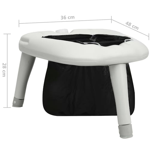 NNEVL Camping Toilet with Bags 200 kg
