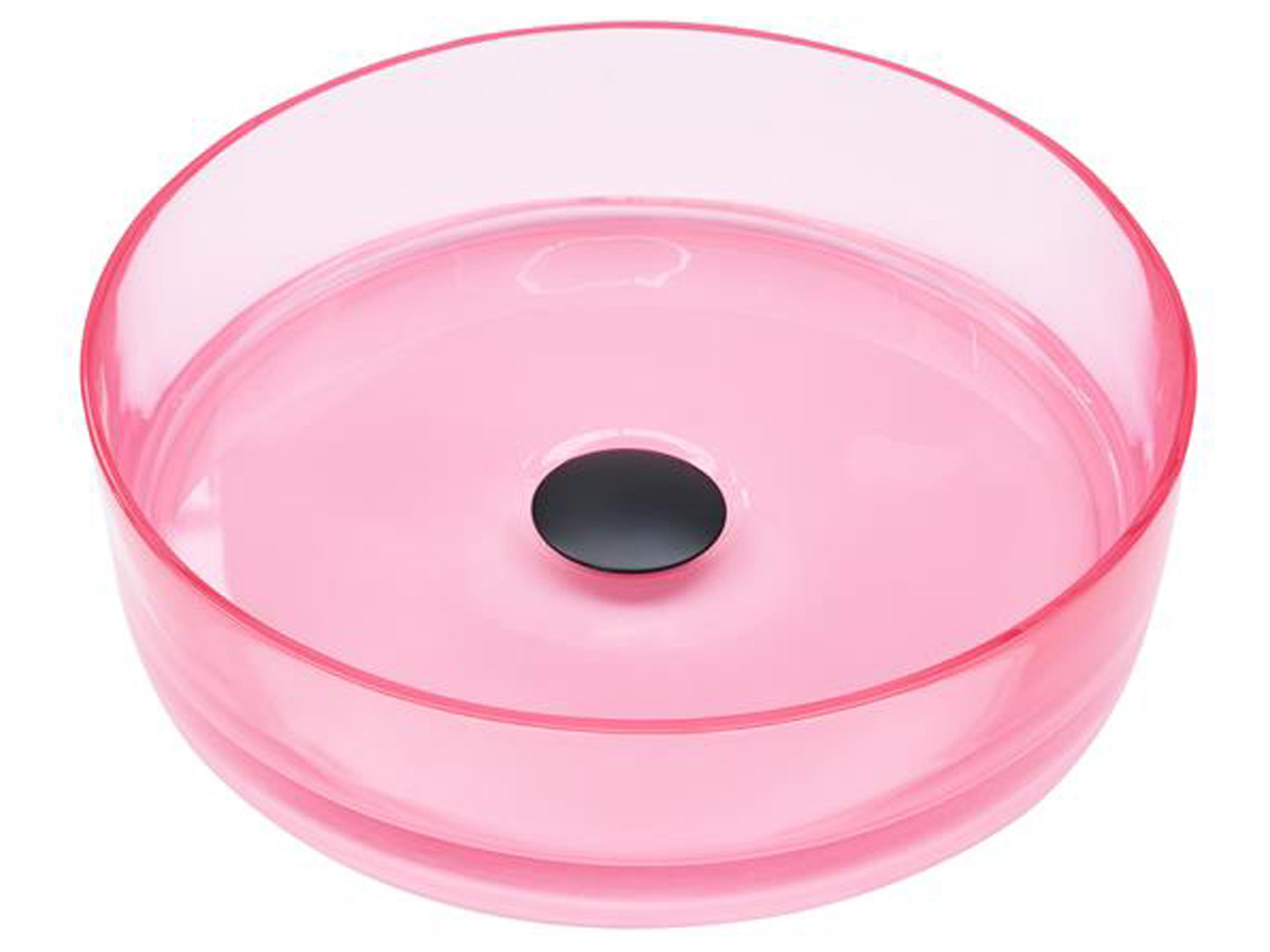 Countertop Basin TOLOSA ? 360 mm Solid Surface Pink