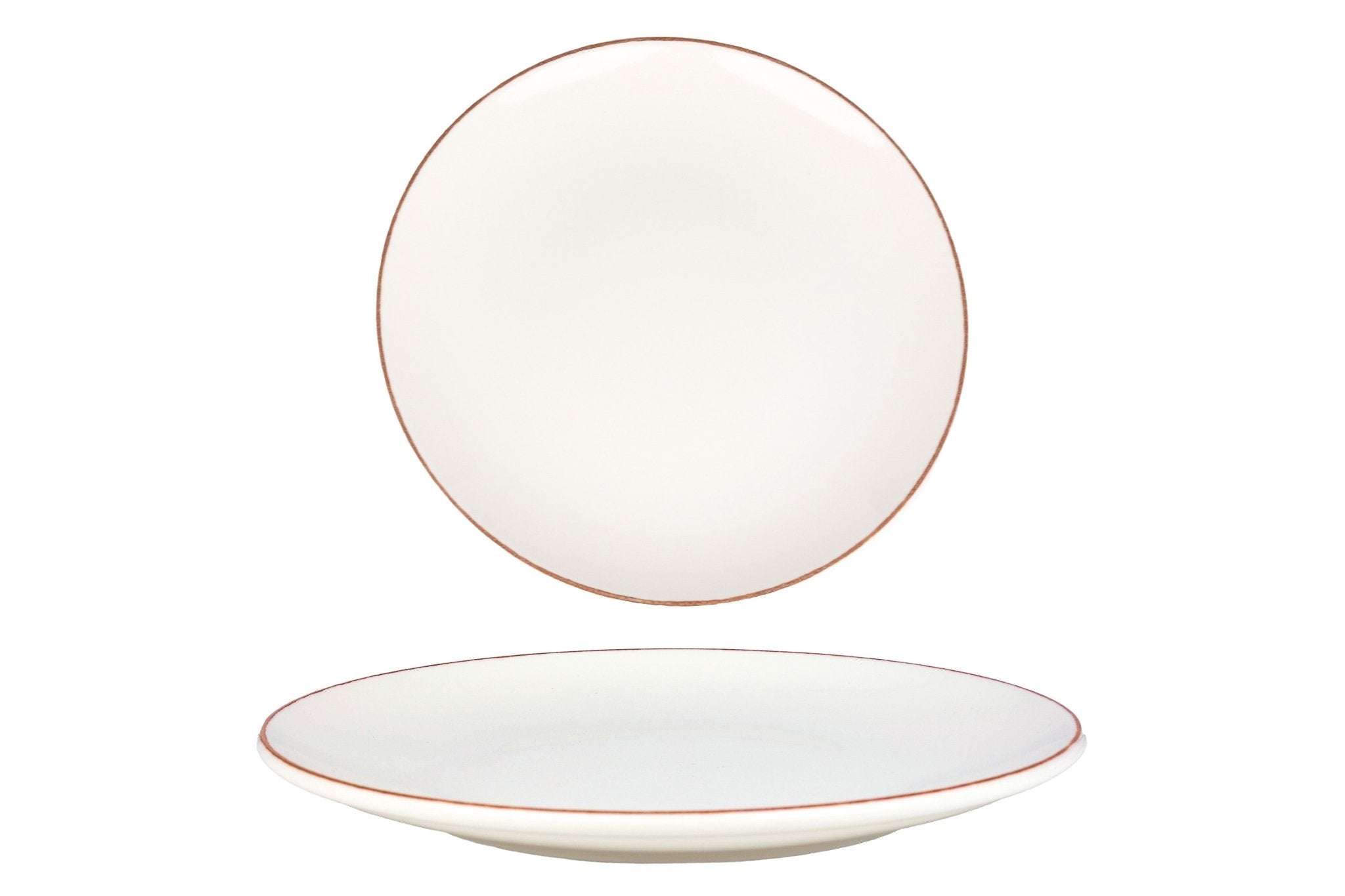 Bonna Gebaksbord - Retro - Porselein - 17 cm - set van 6